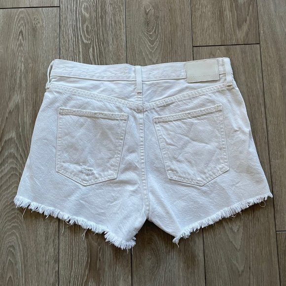 Denim Forum | White The Ex Boyfriend Short - Picture 4 of 9